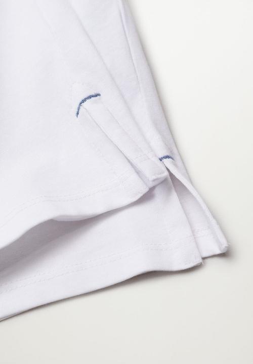 MANGO - T-shirt summer - off white