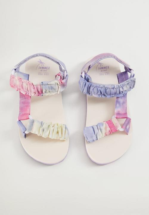 MANGO - Sandalia gardenia - purple