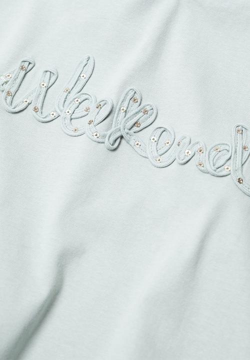 MANGO - Weekend short sleeve tee - green