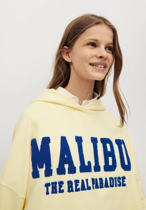 MANGO - Sudadera malibu - yellow