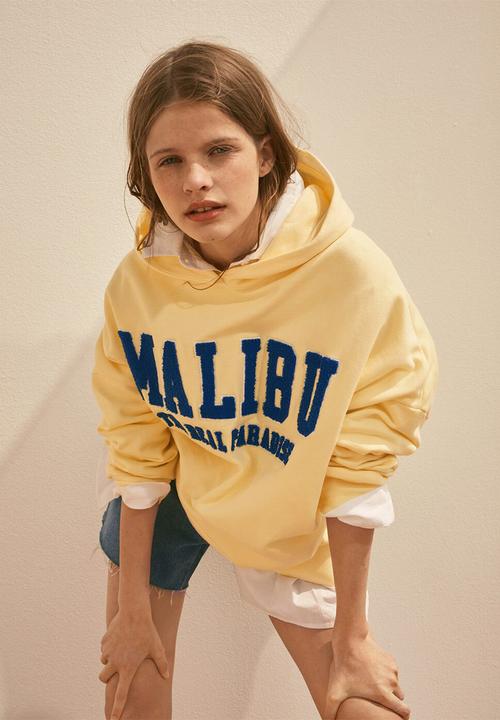 MANGO - Sudadera malibu - yellow