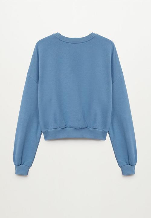 MANGO - Sudadera manhatan - blue