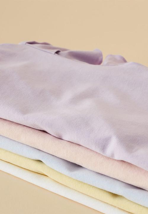 MANGO - Soft short sleeve tee - dark purple