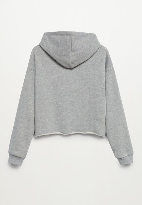 MANGO - Sudadera harvard - grey