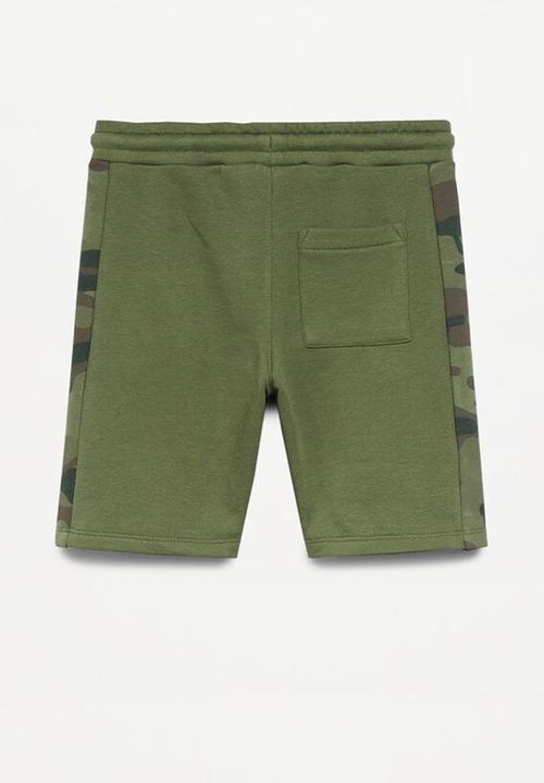 MANGO - Bermuda shorta colin - green