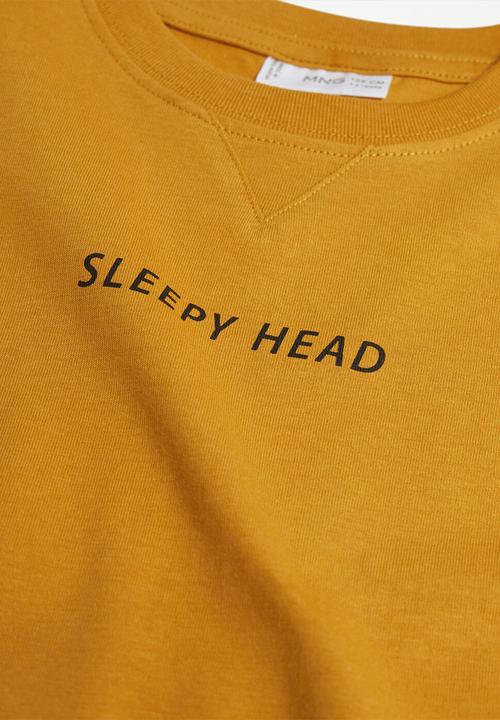 MANGO - Pijam pack sleepy - yellow