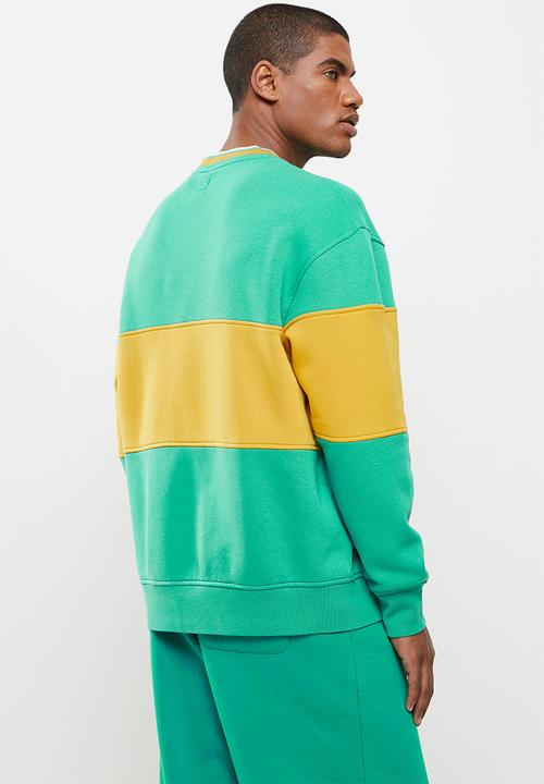 Levi’s® - Colour block tipped crew - alhambra