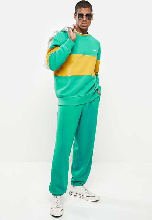 Levi’s® - Colour block tipped crew - alhambra