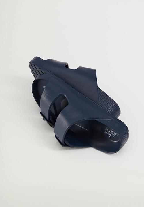 MANGO - Flip flop pool - navy