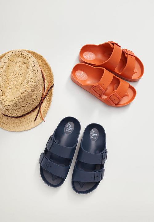 MANGO - Flip flop pool - navy