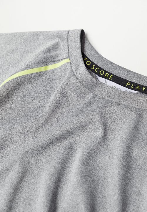 MANGO - T-shirt tgoal - grey
