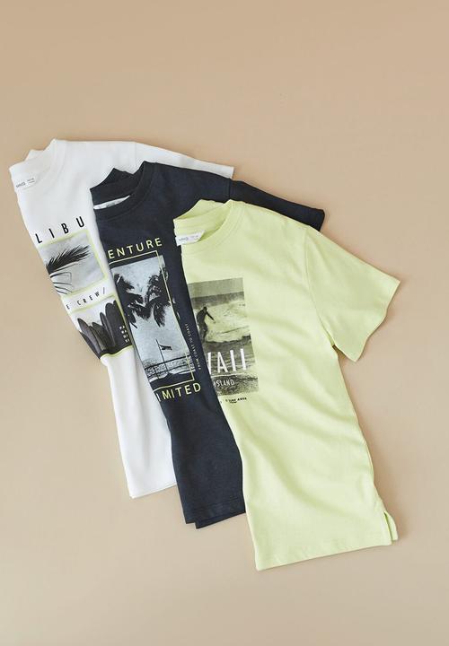 MANGO - T-shirt surf - white