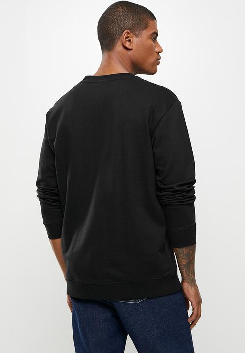 FUBU - Fubu puff mens sweater - black