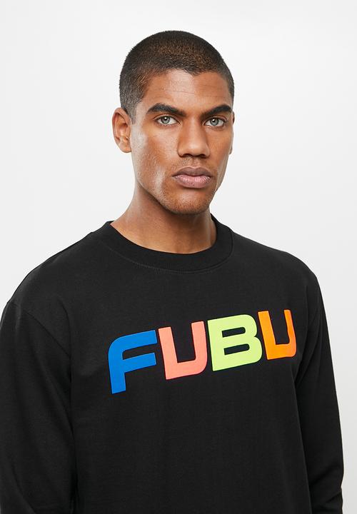 FUBU - Fubu puff mens sweater - black