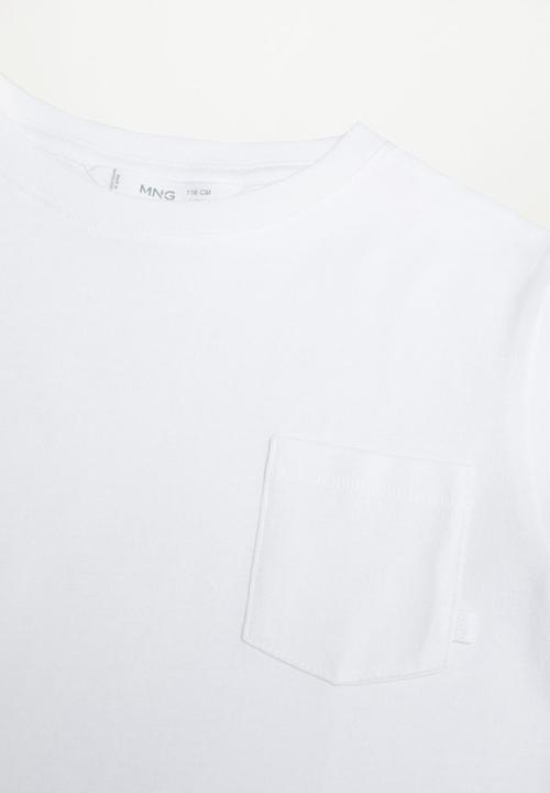 MANGO - T-shirt brad - white