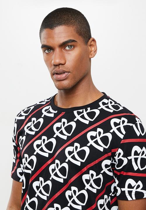 FUBU - Hollywood mens T-shirt - black 