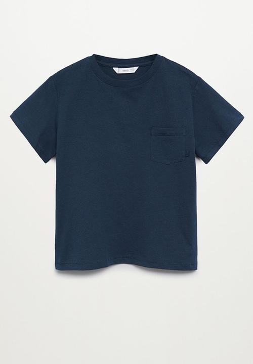 MANGO - T-shirt brad - navy
