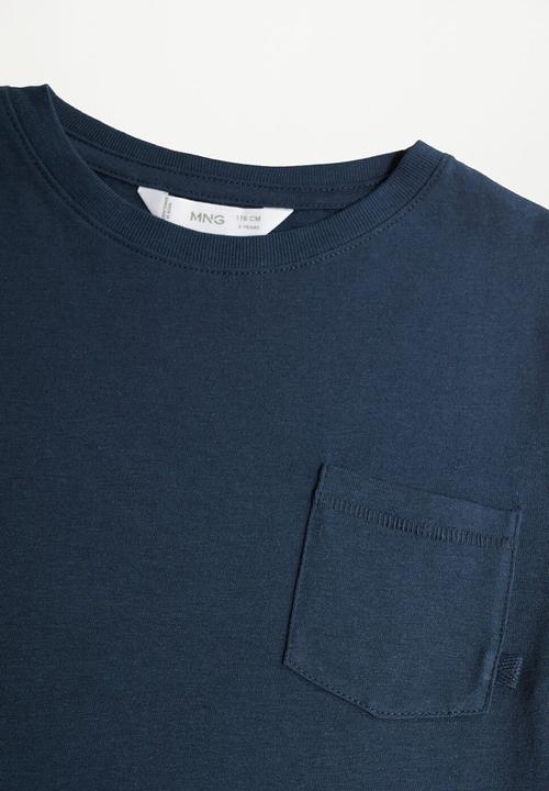 MANGO - T-shirt brad - navy