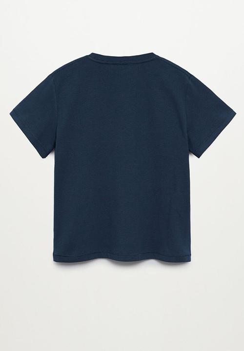 MANGO - T-shirt brad - navy