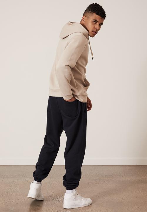 Factorie - Relaxed graphic trackpant - navy