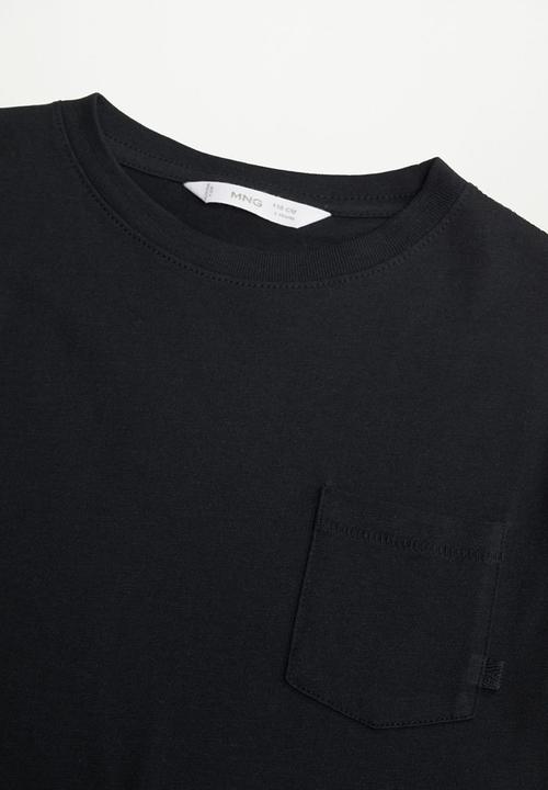 MANGO - T-shirt brad - black