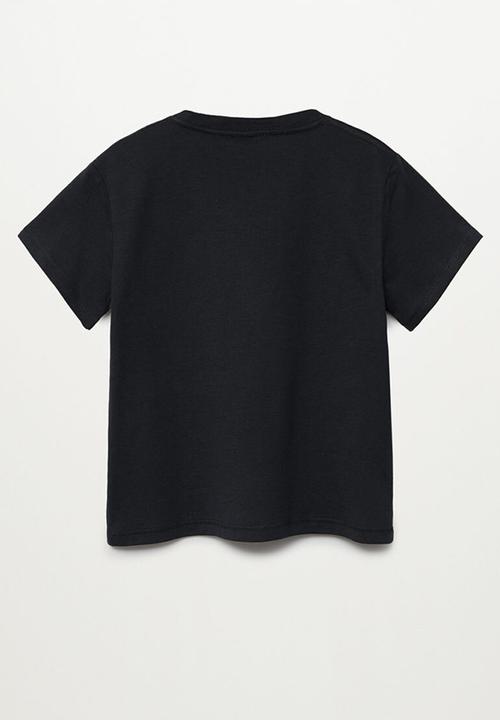 MANGO - T-shirt brad - black