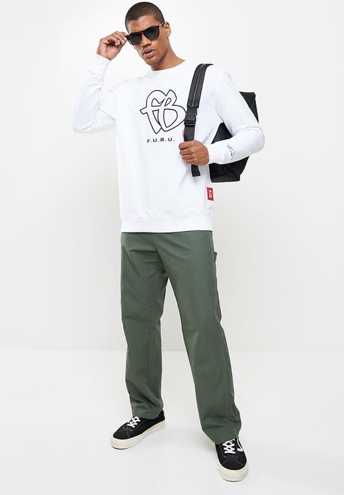 FUBU - Fubu core mens sweater - white