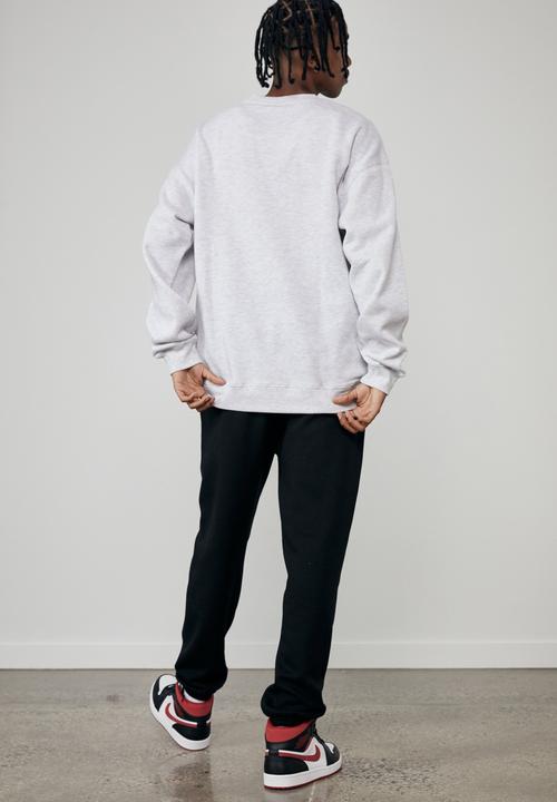 Factorie - Elite oversized crew - silver marle