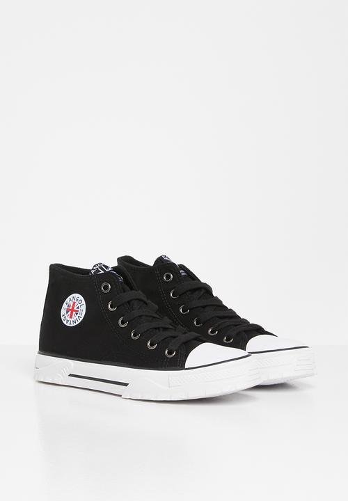 KANGOL - High top lace up - black