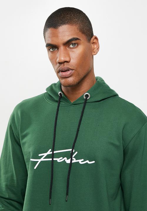 FUBU - Fubu mens hoodie - green