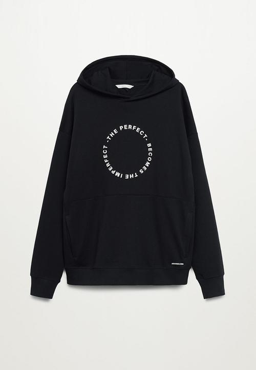 MANGO - Sweatshirt edward - black