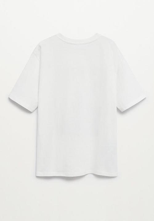 MANGO - T-shirt cali - white