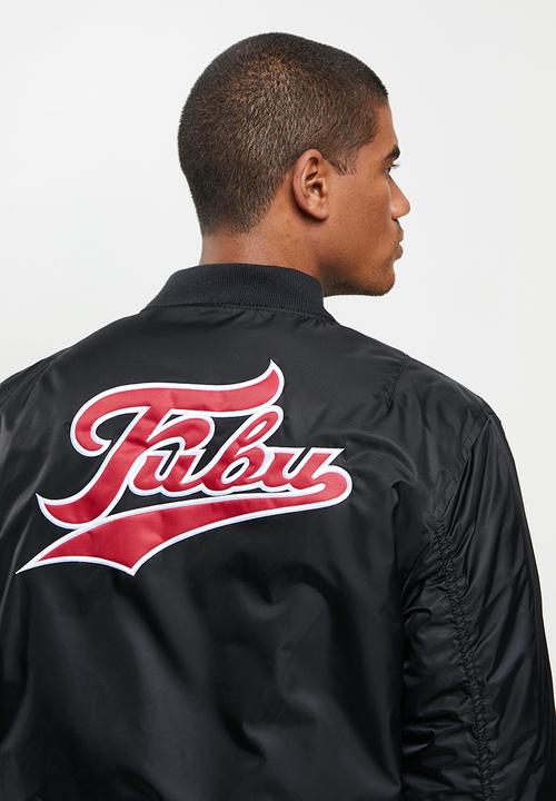 FUBU - Broadway premium bomber jacket - black