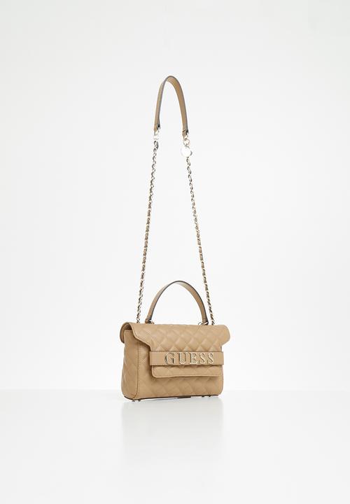 GUESS - Illy convertibe crossbody flap - beige