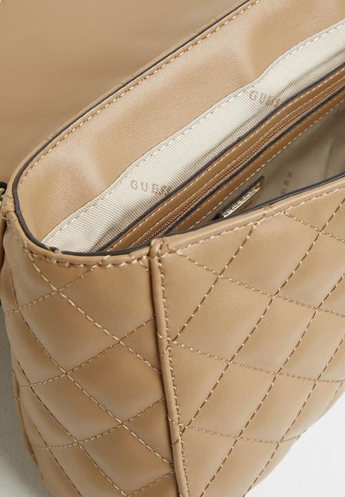 GUESS - Illy convertibe crossbody flap - beige