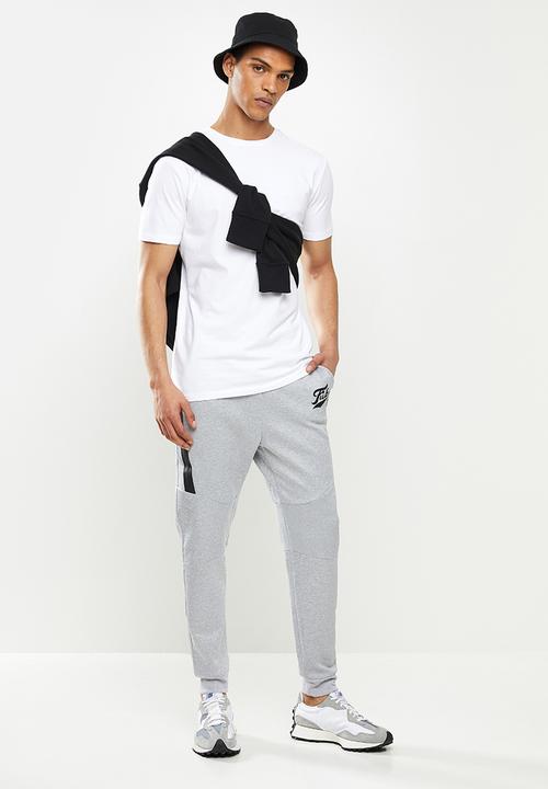 FUBU - Mens essential jogger - grey