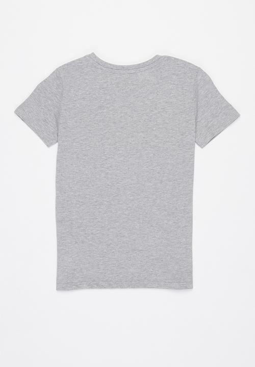 GUESS - 81 Crew tee - grey