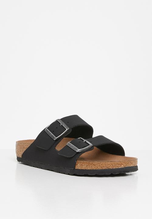 Birkenstock - Arizona birkibuc regular - black