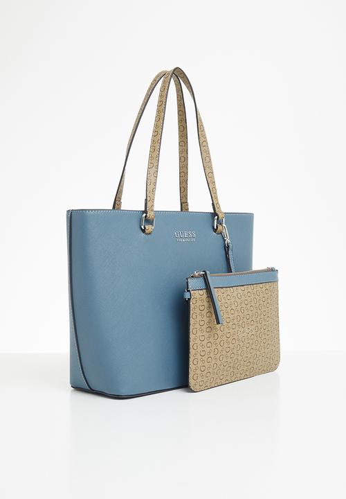 GUESS - Roman carryall - blue 