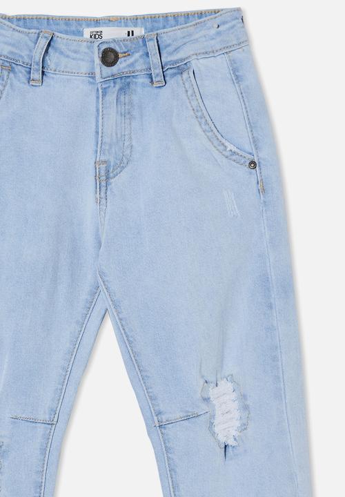 Cotton On - Straight fit jean - bells light blue