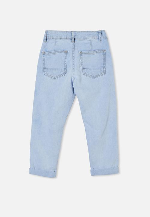 Cotton On - Straight fit jean - bells light blue