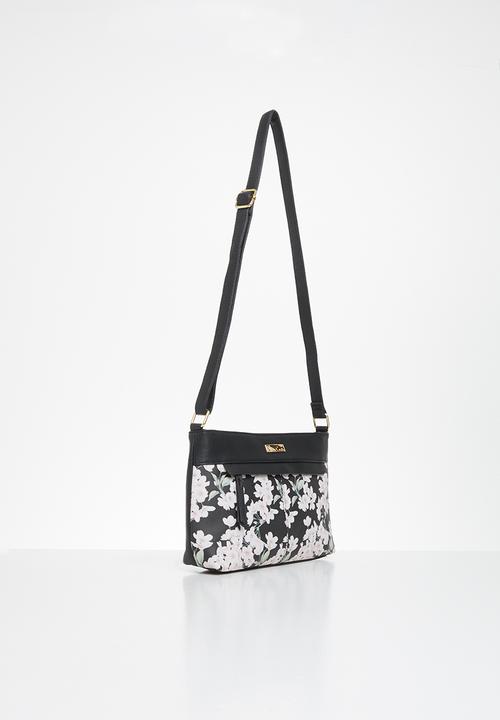Pierre Cardin - Gia floral crossbody - black floral