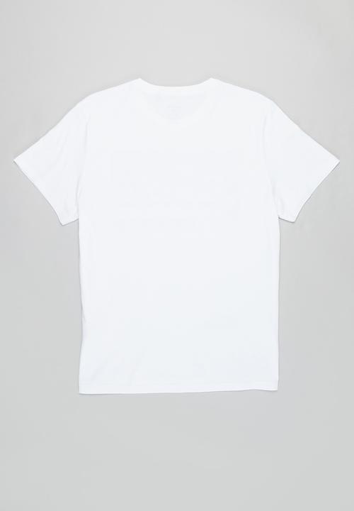 Superdry. - Vl o primary tee - white 
