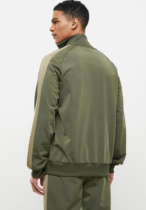 PUMA - Iconic t7 track jacket  - grape leaf