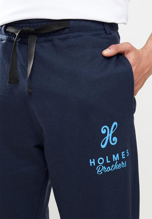 Holmes Bro's - Holmes belted trackpant - navy