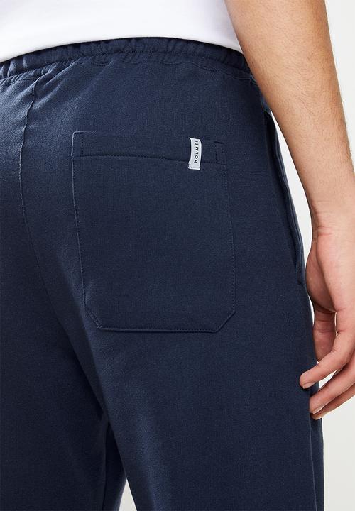Holmes Bro's - Holmes belted trackpant - navy