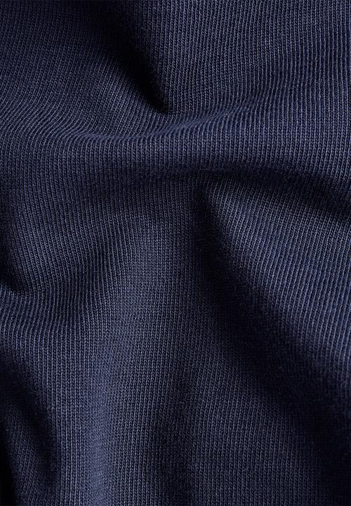 G-STAR - C&s back multi graphic loose t - navy 