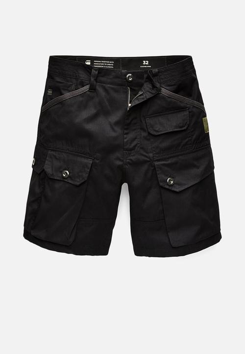 G-STAR - Jungle cargo short - dk black