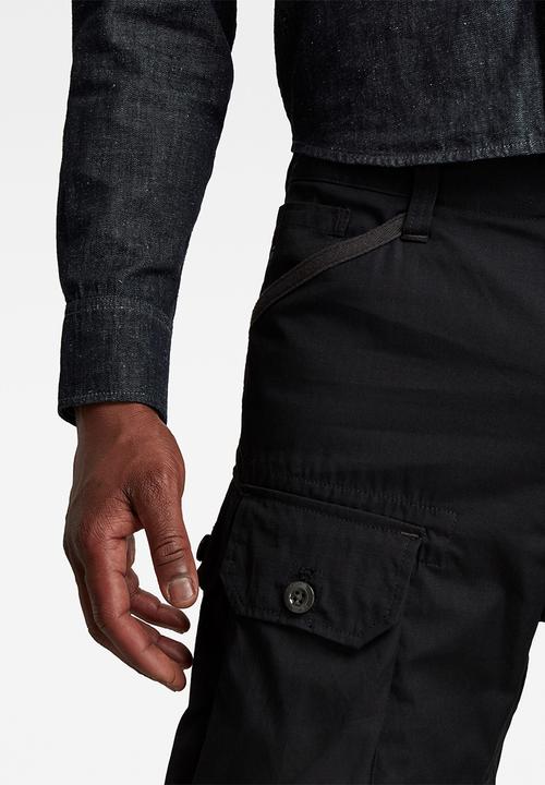 G-STAR - Jungle cargo short - dk black