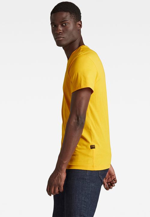 G-STAR - Base-s v t short sleeve - mustard